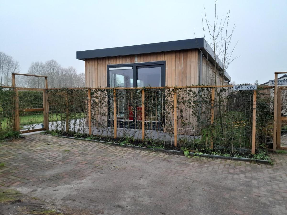 Luxe 5 Persoons Bungalow Op Rustig Vakantiepark Nabij Leeuwarden Dronrijp Eksteriør billede